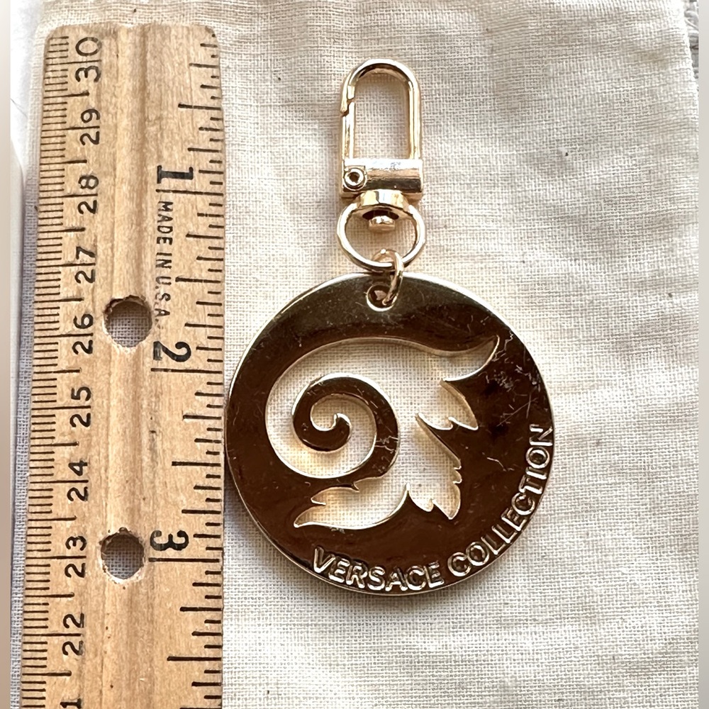 Versace Handbag Purse Charm  or Key ring - Picture 2 of 3
